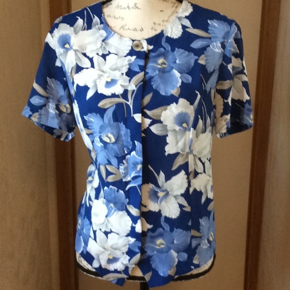 Vintage Clinton Floral top - Picture 2 of 4